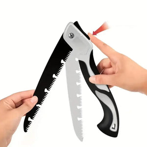 Planet Gates 300mm 1pc Folding Hand Saw Multifunctional Outdoor Logging Saw Woodworking Folding Portable Saw Garden Camping Pruning Saw Hand Tools