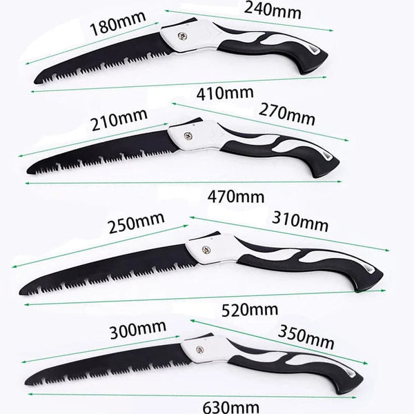 Planet Gates 300mm 1pc Folding Hand Saw Multifunctional Outdoor Logging Saw Woodworking Folding Portable Saw Garden Camping Pruning Saw Hand Tools