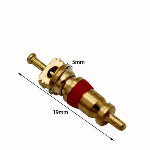 Planet Gates 300PCS Copper Tire Valve Core Removal Tools Kit Valve Core Wrench Screw Driver with Zinc Plated For Car Truck Bike Motorcycle Wheel