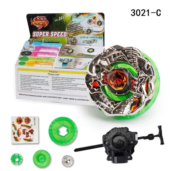 Planet Gates 3021-C B-X TOUPIE BURST BEYBLADE SPINNING TOP Thief Zirago / Gryph Girago WA130HF Shogun Steel Zero-G BBG24
