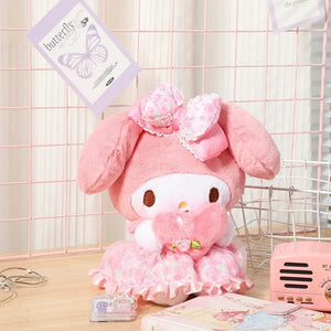 Planet Gates 30cm 1 25cm Sanrio Strawberry Kuromi Pillow Plush Toy Girls Soft Stuffed Animal Toys Strawberry Melody Doll Gift