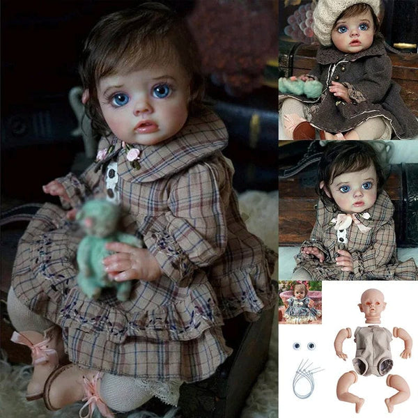 Planet Gates 30cm 12 Inch Reborn Doll Kits FLO Soft Vinyl Reborn Baby Dolls Accessories Diy Toy Doll Parts