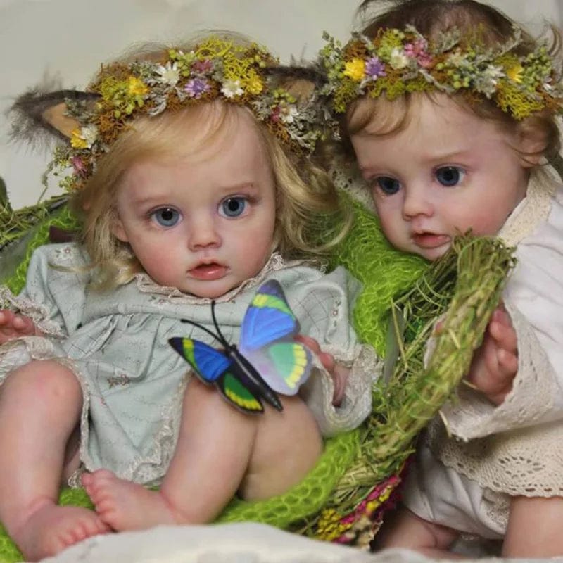 Planet Gates 30cm 12 Inch Reborn Doll Kits FLO Soft Vinyl Reborn Baby Dolls Accessories Diy Toy Doll Parts