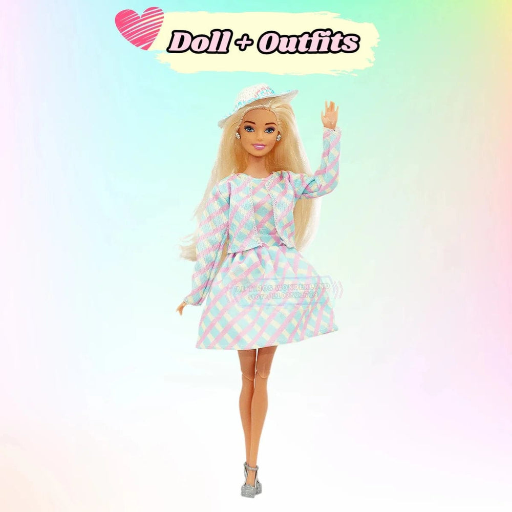 Planet Gates 30cm 12"Princess BJD Doll, 1/6 Scale Figure with Outfits and Shoes Accessories - Movable Model DIY Best Girl Gift Child Toys