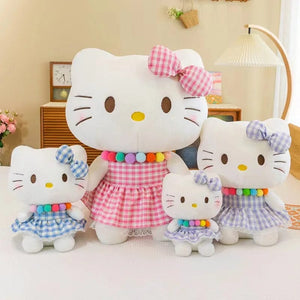 Planet Gates 30cm 13 22-35cm Hello Kitty Anime Cartoon Cute Stuffed Toys Sanrio Plushier Soft Pillow Birthday Gifts For Girls Kawaii Pendant Dolls