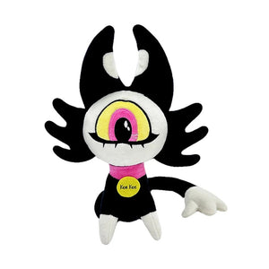 Planet Gates 30cm 2 New Alastor Plush Adam Hazbined Cos Hotels Soft Stuffed Costume Cute Plushie Figure Hells For Children Kids Christmas Gift