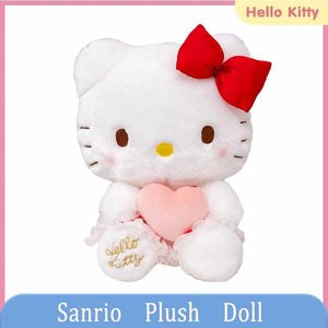 Planet Gates 30cm 2 New Sanrio Kawaii Hello Kitty Plush Toys Pillow Doll Stuffed Cinnamoroll Children Plushies Home Decoration Plush Christmas Dolls