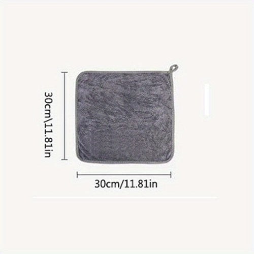 Planet Gates 30cm*30cm（11.81in*11.81in） Microfiber Car Wash Towel Fast Drying Auto Cleaning Extra Soft Cloth High Water Absorption For Car Wash Accessorie