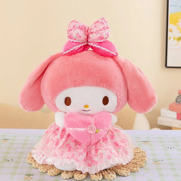 Planet Gates 30cm 6 New Sanrio Kawaii Hello Kitty Plush Toys Pillow Doll Stuffed Cinnamoroll Children Plushies Home Decoration Plush Christmas Dolls