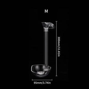 Planet Gates 30CM Acrylic Feeder Tube Dish Transparent Fish Tank Shrimp Snail Food Feeder Bowl Feeding Aquarium Accessories Shrimp Feeders