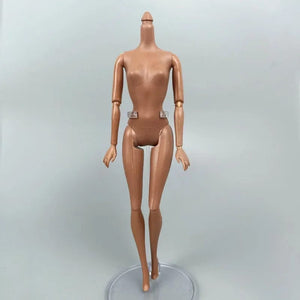 Planet Gates 30cm African Doll's Body 5/11/13/20 Joints Body Dark Skin Children's Pretty Girl Toy