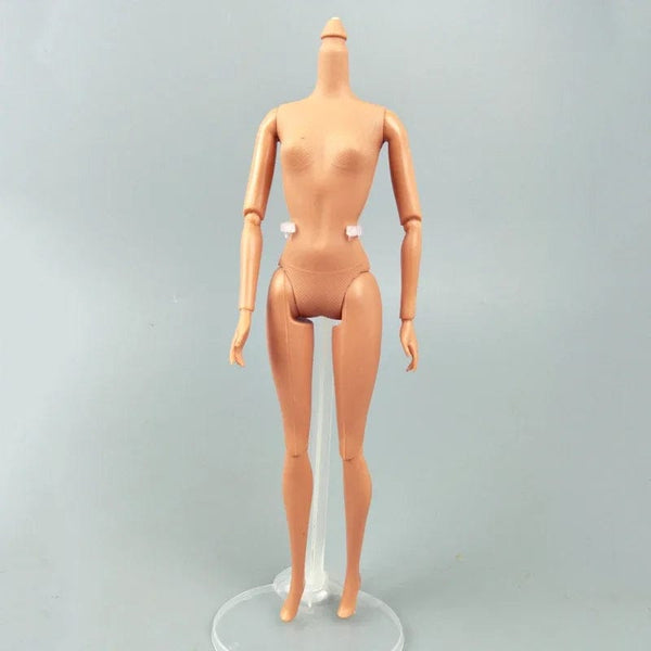 Planet Gates 30cm African Doll's Body 5/11/13/20 Joints Body Dark Skin Children's Pretty Girl Toy