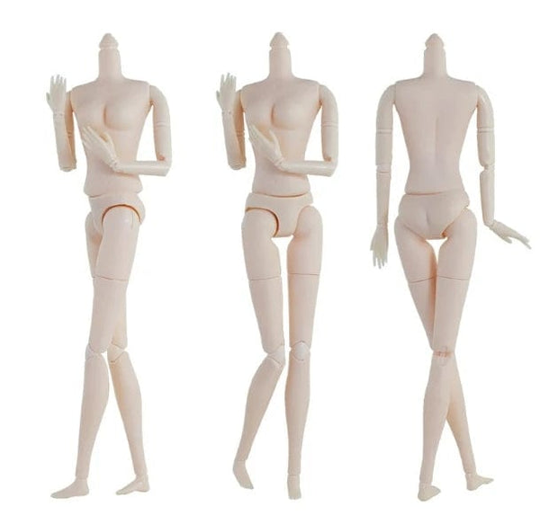 Planet Gates 30cm African Doll's Body 5/11/13/20 Joints Body Dark Skin Children's Pretty Girl Toy