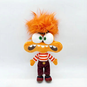 Planet Gates 30CM Anxiety New Inside Out 2 Anime Figure Plush Toys Ennui Anxiety Envy Embarrassment Doll Plush Inside Out Action Fiugre Doll Toy Kid Gift
