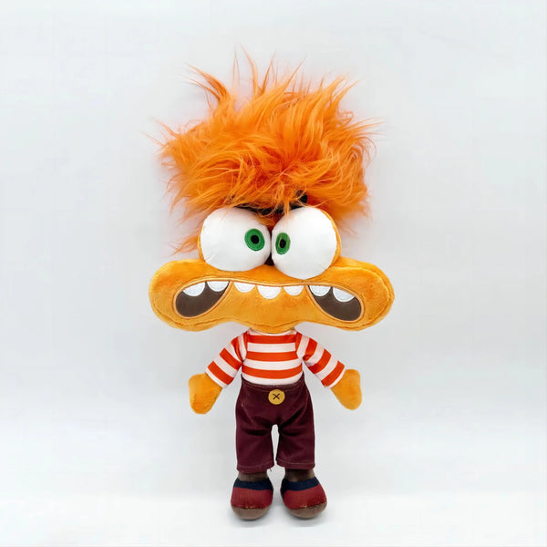 Planet Gates 30CM Anxiety New Inside Out 2 Anime Figure Plush Toys Ennui Anxiety Envy Embarrassment Doll Plush Inside Out Action Fiugre Doll Toy Kid Gift