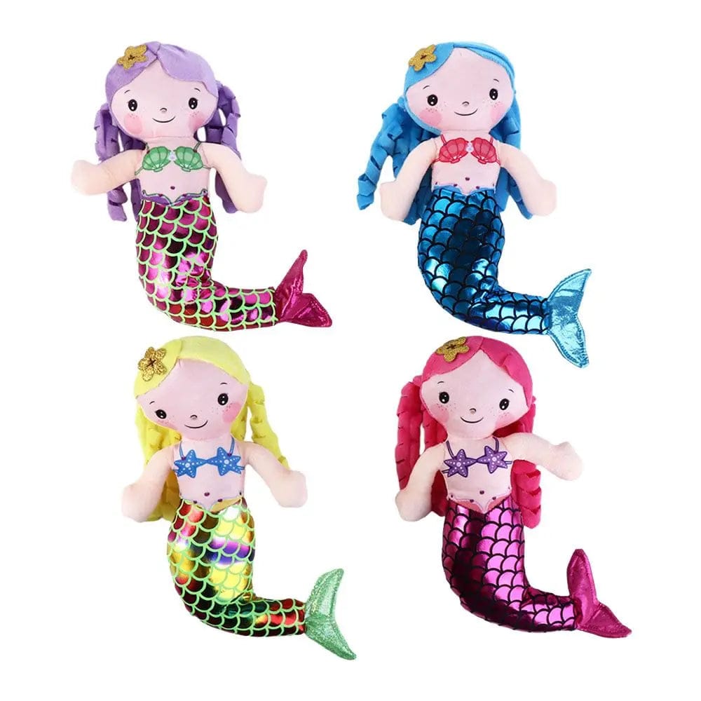 Planet Gates 30cm Cartoon Mermaid Plush Doll Toy Comfort Mini Cute Pillow Baby Stuffed Plush Toys for Children Girls Birthday Gifts
