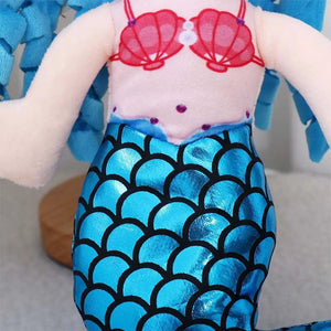 Planet Gates 30cm Cartoon Mermaid Plush Doll Toy Comfort Mini Cute Pillow Baby Stuffed Plush Toys for Children Girls Birthday Gifts