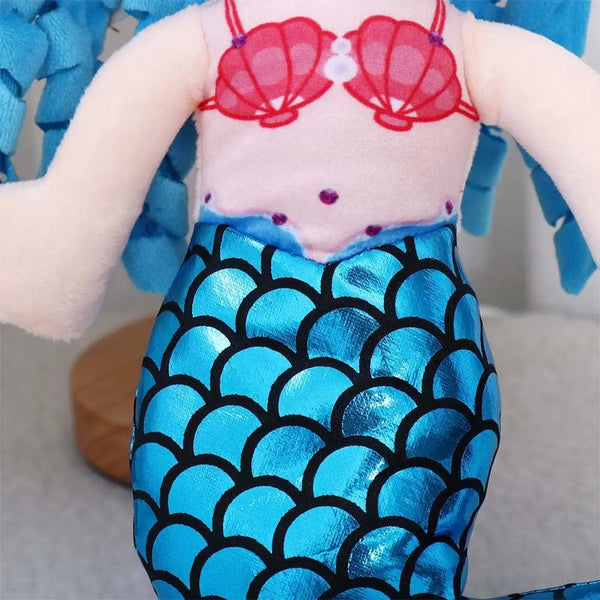 Planet Gates 30cm Cartoon Mermaid Plush Doll Toy Comfort Mini Cute Pillow Baby Stuffed Plush Toys for Children Girls Birthday Gifts