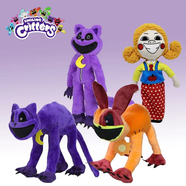 Planet Gates 30cm Catnap Plush Smiling Critters Plush Toy Hopscotch Catnap Bearhug Plushie Doll Decoration Kawaii Soft Stuffed Toy for Kids