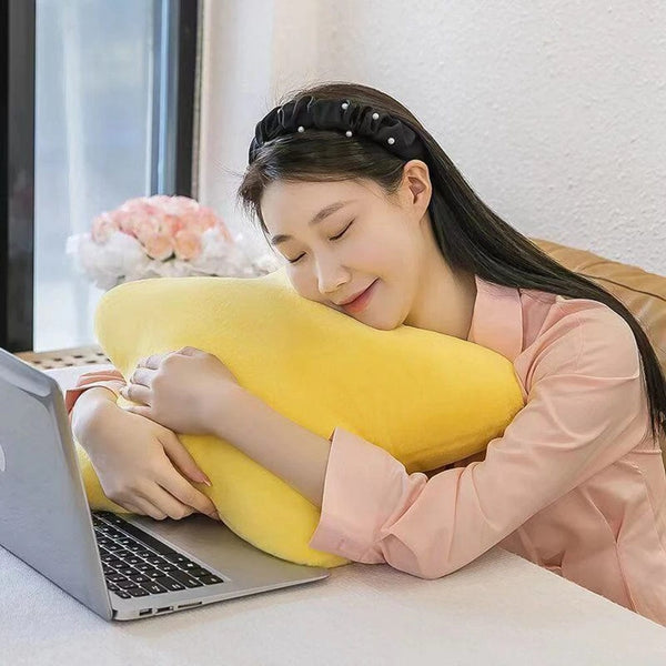 Planet Gates 30CM Cute Butter Cheese Throw Pillow Plush Toy Dormitory Sleep  Sofa Chair Cushion Pentagon Star Shape Child Birthday Gift