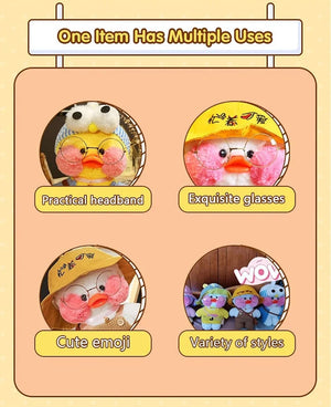 Planet Gates 30cm Cute Lalafanfan Yellow Cute Ducks Stuffed Soft Toy Kawaii Soothing Toys Animal Dolls Pillow For Girl Kids Birthday Gifts