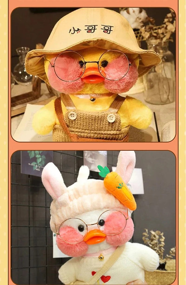 Planet Gates 30cm Cute Lalafanfan Yellow Cute Ducks Stuffed Soft Toy Kawaii Soothing Toys Animal Dolls Pillow For Girl Kids Birthday Gifts