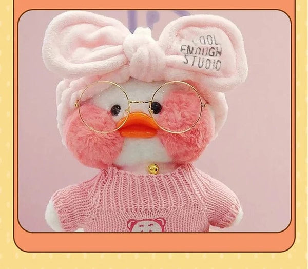 Planet Gates 30cm Cute Lalafanfan Yellow Cute Ducks Stuffed Soft Toy Kawaii Soothing Toys Animal Dolls Pillow For Girl Kids Birthday Gifts