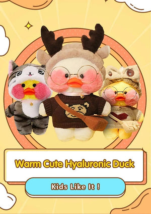 Planet Gates 30cm Cute Lalafanfan Yellow Cute Ducks Stuffed Soft Toy Kawaii Soothing Toys Animal Dolls Pillow For Girl Kids Birthday Gifts