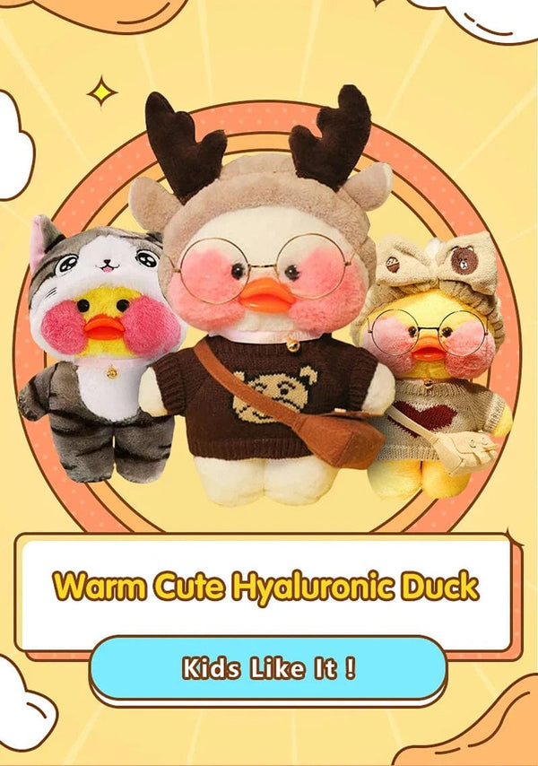 Planet Gates 30cm Cute Lalafanfan Yellow Cute Ducks Stuffed Soft Toy Kawaii Soothing Toys Animal Dolls Pillow For Girl Kids Birthday Gifts