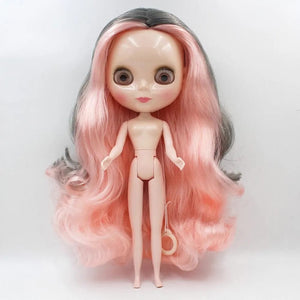 Planet Gates 30cm DBS Blyth 7 Moveable Joints Girl's Dress 3D Eyes Toy with Clothes Kids Toys for Girl Children Gift