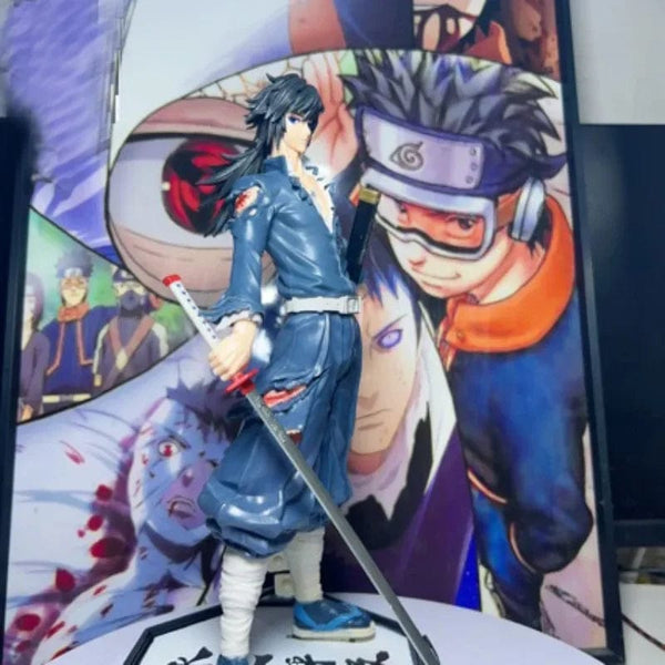 Planet Gates 30cm Demon Slayer Figures Hantengu Anime Figure Himejima Gyoumei Figurine Kimetsu No Yaiba Tomiokagiyuu Statue Gk Pvc Toys Gift