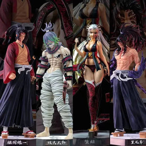 Planet Gates 30cm Demon Slayer Figures Hantengu Anime Figure Himejima Gyoumei Figurine Kimetsu No Yaiba Tomiokagiyuu Statue Gk Pvc Toys Gift
