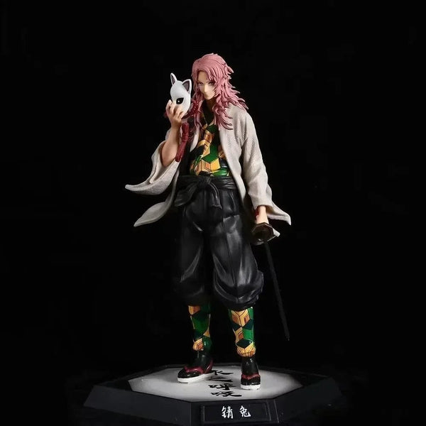 Planet Gates 30cm Demon Slayer Figures Hantengu Anime Figure Himejima Gyoumei Figurine Kimetsu No Yaiba Tomiokagiyuu Statue Gk Pvc Toys Gift