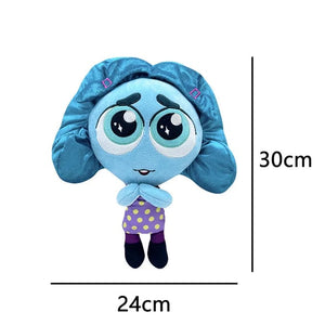 Planet Gates 30CM Envy New Inside Out 2 Anime Figure Plush Toys Ennui Anxiety Envy Embarrassment Doll Plush Inside Out Action Fiugre Doll Toy Kid Gift