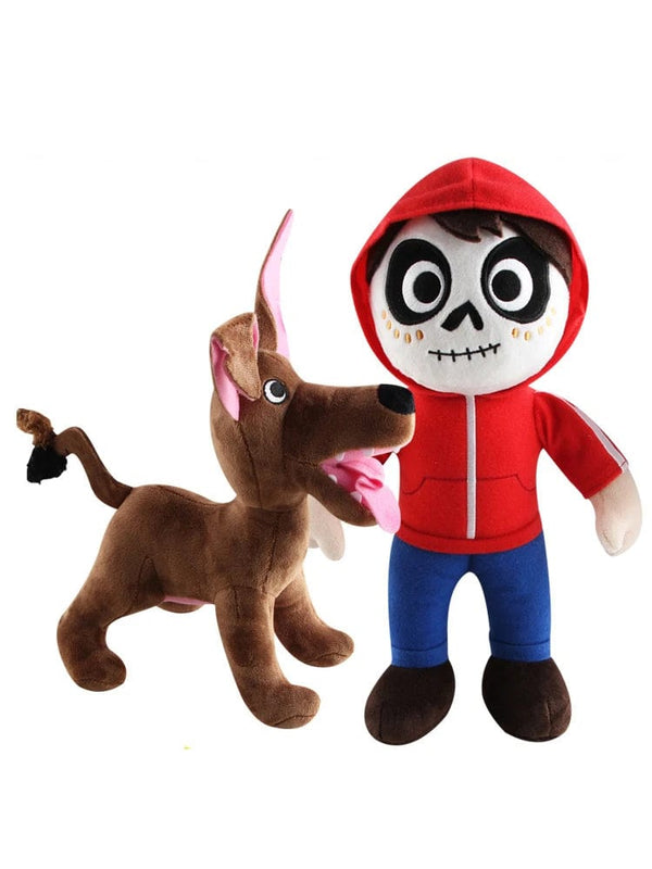 Planet Gates 30cm Hector Movie COCO Pixar Plush Toys 30cm Miguel Hector Dante Dog Death Pepita Stuffed Plush Toys Soft Toy Doll for Children Kids Gifts
