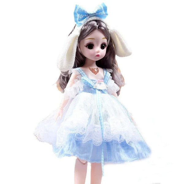 Planet Gates 30cm New 1/6 Girl Princess Doll Set 23 Joints Movable 30cm Bjd Doll with Clothes Princess Dress Dolls Girls Birthday Gift Toys
