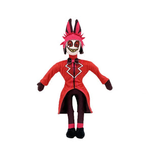 Planet Gates 30cm New Alastor Plush Adam Hazbined Cos Hotels Soft Stuffed Costume Cute Plushie Figure Hells For Children Kids Christmas Gift