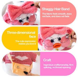 Planet Gates 30cm Pato Plush Lalafanfan Duck Cute Stuffed Toys yellow Duck Hug  Flifan Duck Kawaii Plushes Animal Plushies Pillow Soft Toy