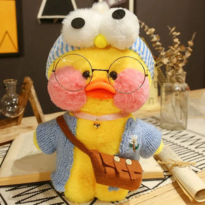 Planet Gates 30cm Pato Plush Lalafanfan Duck Cute Stuffed Toys yellow Duck Hug  Flifan Duck Kawaii Plushes Animal Plushies Pillow Soft Toy