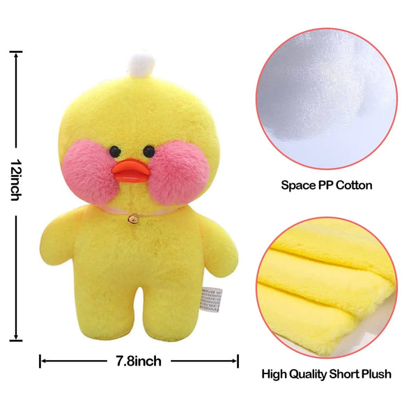 Planet Gates 30cm Pato Plush Lalafanfan Duck Cute Stuffed Toys yellow Duck Hug  Flifan Duck Kawaii Plushes Animal Plushies Pillow Soft Toy