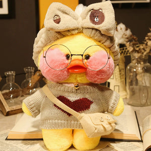 Planet Gates 30cm Pato Plush Lalafanfan Duck Cute Stuffed Toys yellow Duck Hug  Flifan Duck Kawaii Plushes Animal Plushies Pillow Soft Toy