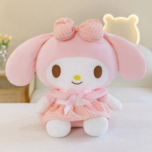 Planet Gates 30CM PK melody 40cm Sanrio Kuromi Doll Plush Toy Cartoon Melody Doll Pillow Gift Children's Room Decoration Plushie Dolls Gifts for Kids