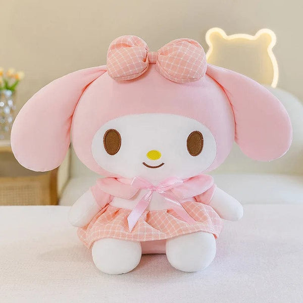 Planet Gates 30CM PK melody 40cm Sanrio Kuromi Doll Plush Toy Cartoon Melody Doll Pillow Gift Children's Room Decoration Plushie Dolls Gifts for Kids