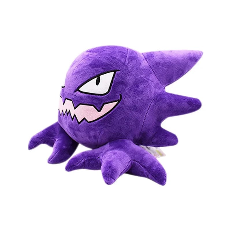 Planet Gates 30cm Pokemon Anime Cartoon Haunter Evolution Edition Gengar Plush Toy Kawaii Cute Soft Plushie Doll Toys Children Gifts