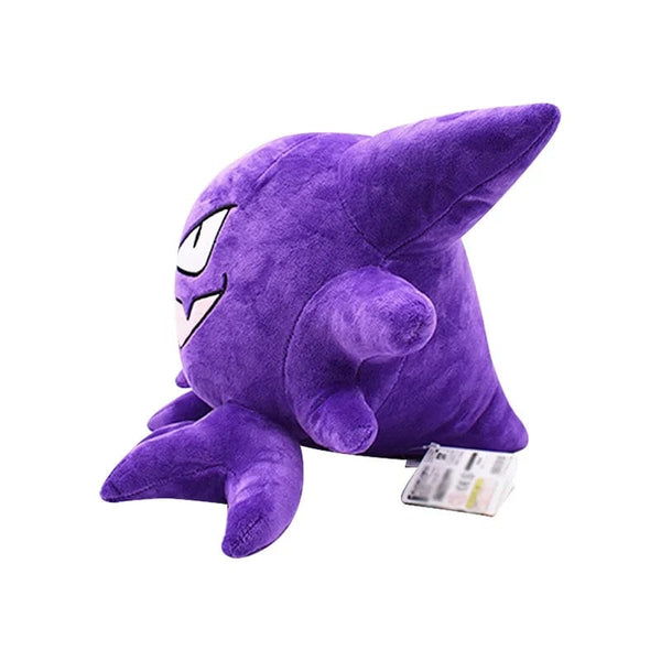 Planet Gates 30cm Pokemon Anime Cartoon Haunter Evolution Edition Gengar Plush Toy Kawaii Cute Soft Plushie Doll Toys Children Gifts