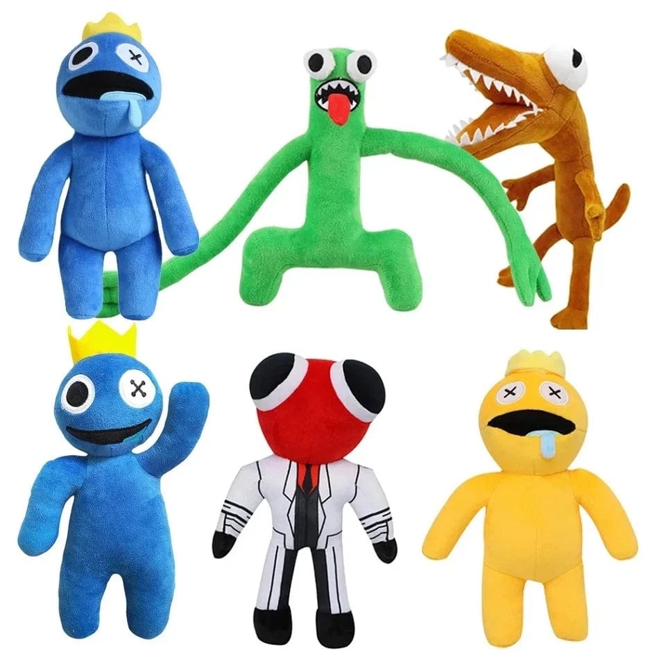 Planet Gates 30cm Rainbow Friends Plush Toys Animation Kawaii Monster Stuffed Doll Role Cartoon Game Puppet Toys For Children Christmas Gifts