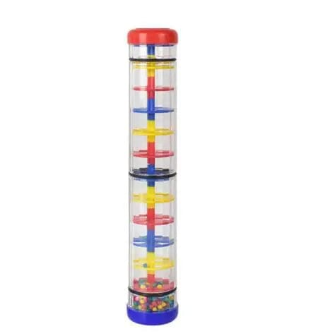 Planet Gates 30cm Rainmaker Baby Toy Rain Stick Musical Toys For Babies 1 2 3 Year Hand Shaker Rattles Toy Educational Instrument Toy For Children