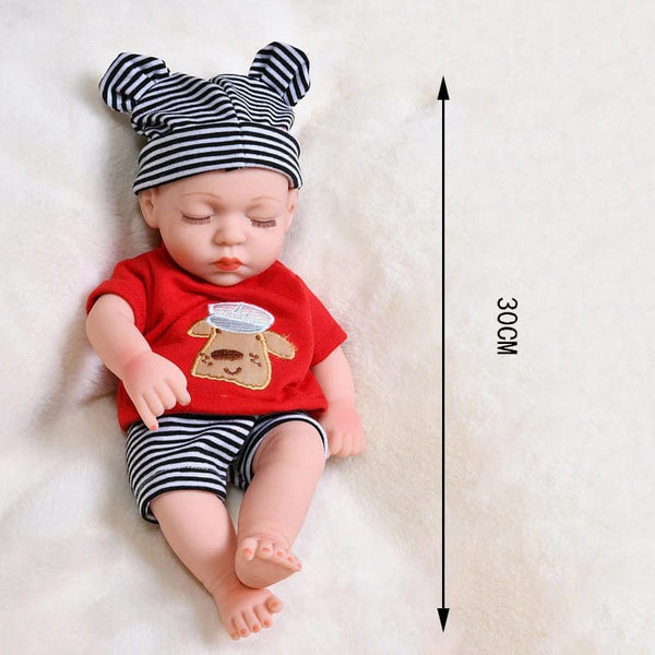 Planet Gates 30cm Reborn Dolls Baby Reborn Toys Doll Waterproof Vinyl Bebe Doll Cute Mini Reborn Baby Doll For Girls Birthday Gift