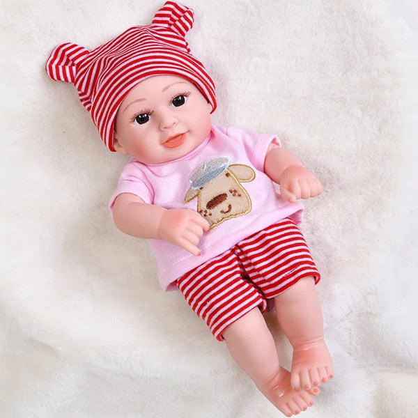 Planet Gates 30cm Reborn Dolls Baby Reborn Toys Doll Waterproof Vinyl Bebe Doll Cute Mini Reborn Baby Doll For Girls Birthday Gift