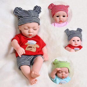 Planet Gates 30cm Reborn Dolls Baby Reborn Toys Doll Waterproof Vinyl Bebe Doll Cute Mini Reborn Baby Doll For Girls Birthday Gift